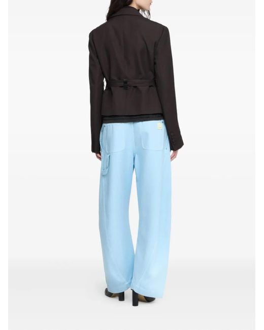 J.W. Anderson Black Belted Pocket Jacket