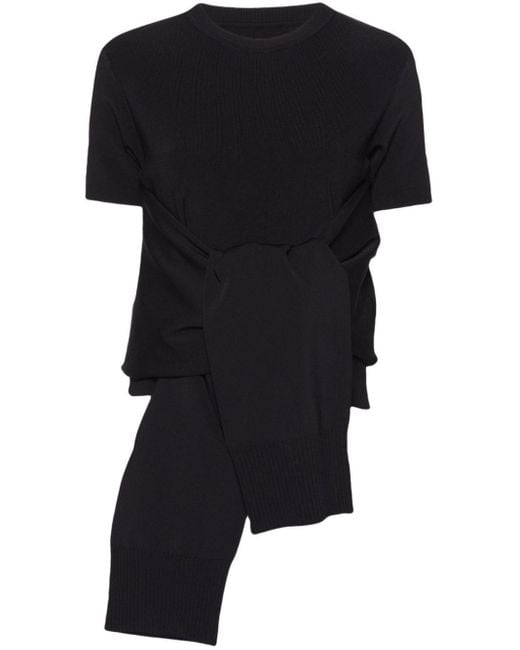 Jacquemus Black Le Haut Rica Knitted Top