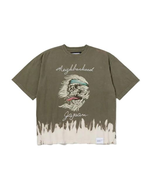 Neighborhood T-Shirt mit Print in Gray für Herren