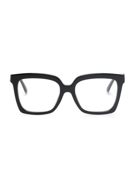 Michael Kors Nassau オーバーサイズ眼鏡フレーム Black