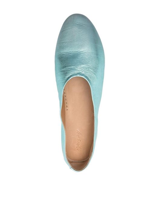 Marsèll Blue Coltellaccio Ballerina Shoes