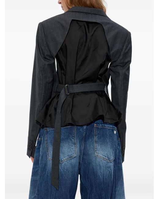 DSquared² Black X Better Blazer mit Nadelstreifen