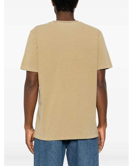 A.P.C. Natural Rue Madame Logo-Print T-Shirt