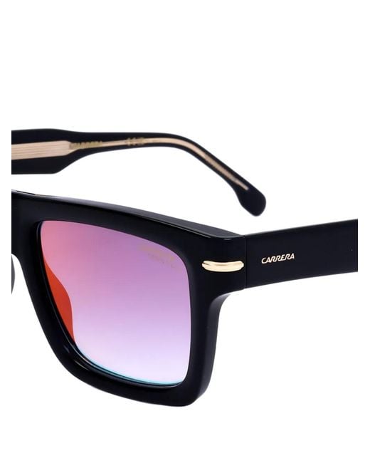 Carrera White Square-Frame Sunglasses