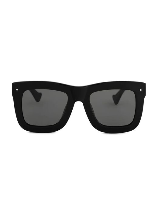 Grey Ant Black Square-Frame Sunglasses