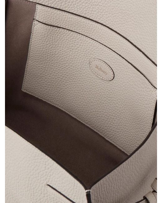 Mulberry Gray Small Soft Bayswater Leather Shoulder Bag