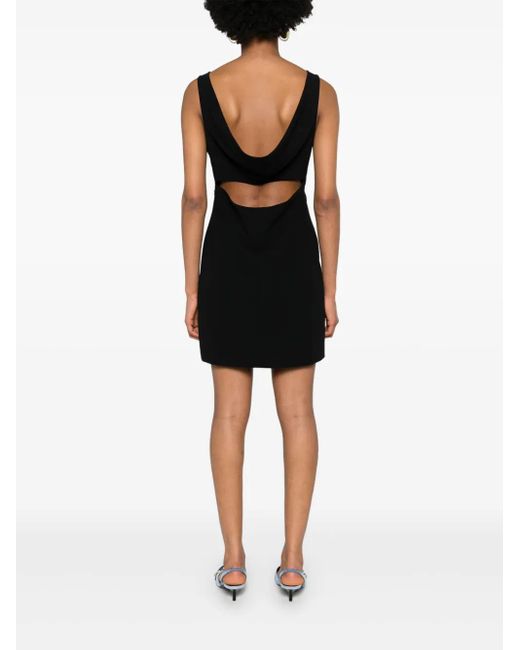 Givenchy Black Crêpe And Satin Dress