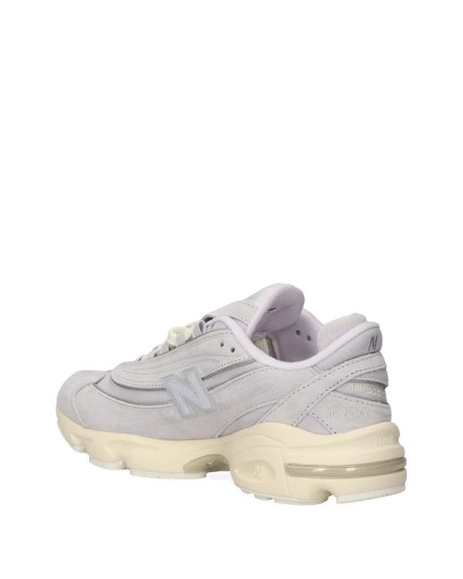 New Balance White 1000 Sneakers for men