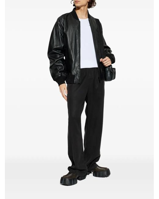 DIESEL Black Bomber Jackets for men