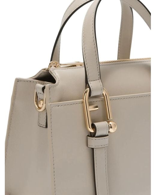 Furla Natural Kleine Nuvola Boston Handtasche