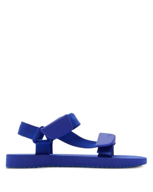 Burberry Blue Trek Sandals for men