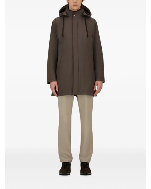 Herno Gray Parka Resort for men