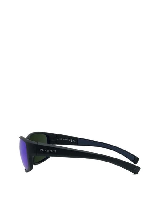 Vuarnet Blue Racing Rectangle-Frame Sunglasses for men