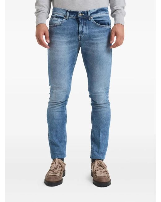 Dondup Blue Five-Pockets Jeans for men