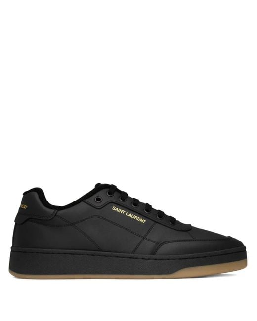 メンズ Saint Laurent Saint Laone Sizerent Sl/61 スニーカー（スムースレザー） Black