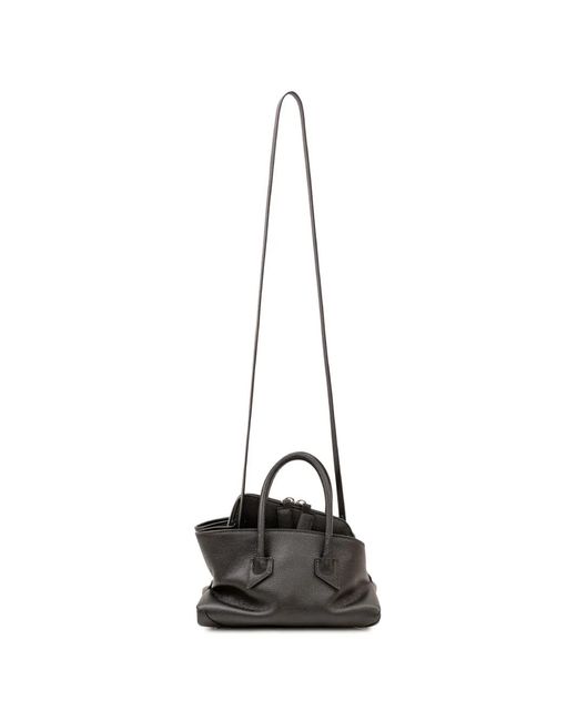 The Attico Black The Walk Mini
