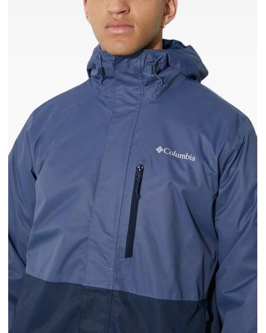 Columbia Blue Hikebound Hooded Jacket for men