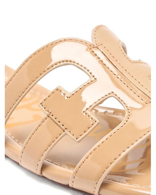 Sam Edelman White Bay Cutout Strap Sandals