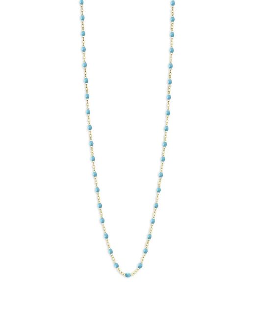 Gigi Clozeau White 14K Bead Necklace