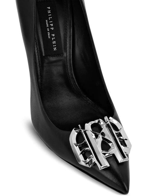 Philipp Plein Black 120Mm Gothic Pumps