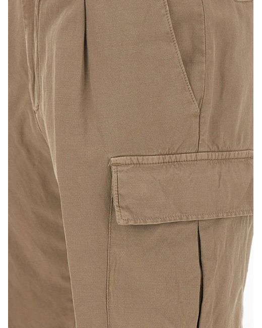 Briglia 1949 Natural Newport Cargo Shorts for men