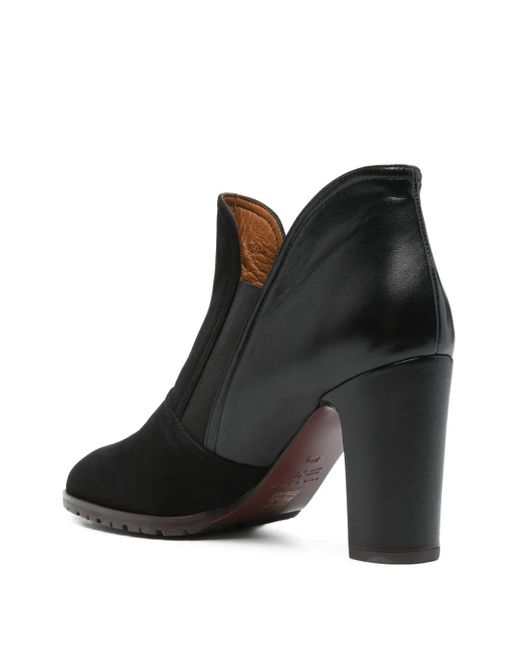 Chie Mihara Black 85Mm Eiji Block-Heel Ankle Boots