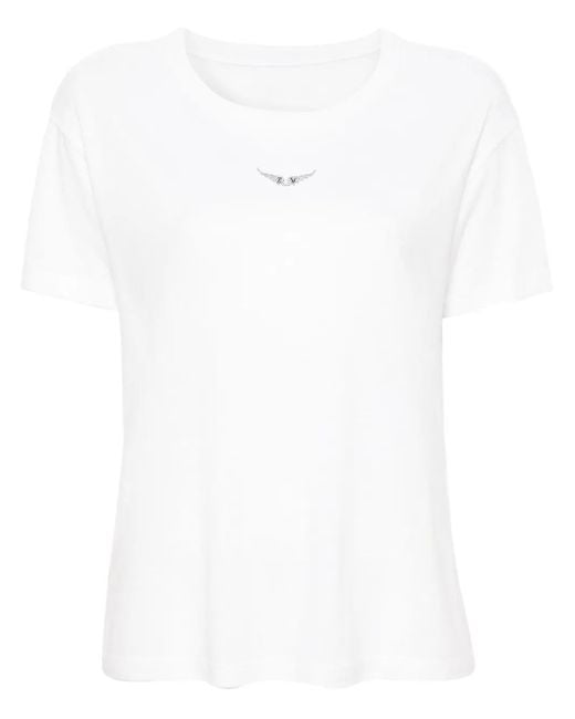 Zadig & Voltaire White Marta T-Shirt