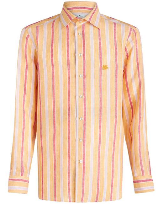 Etro Pink Shirts for men