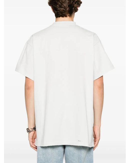Balenciaga White Oversize Tshirt