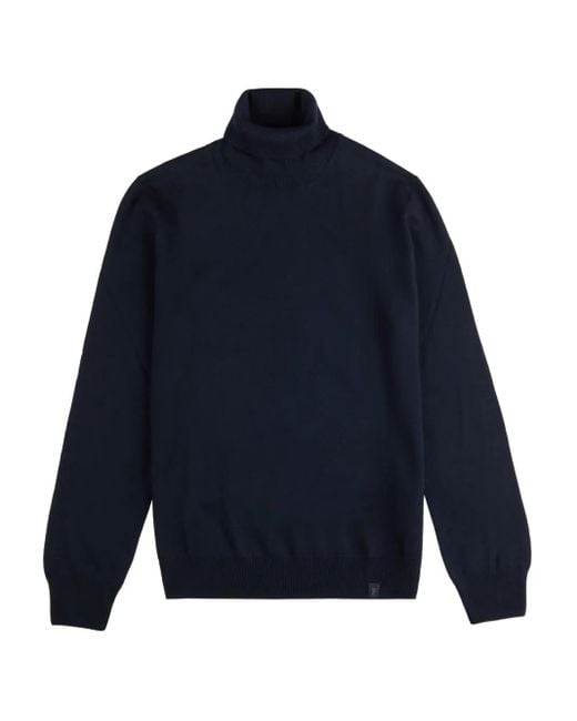 Jersey De Lana Virgen Fay de hombre de color Blue