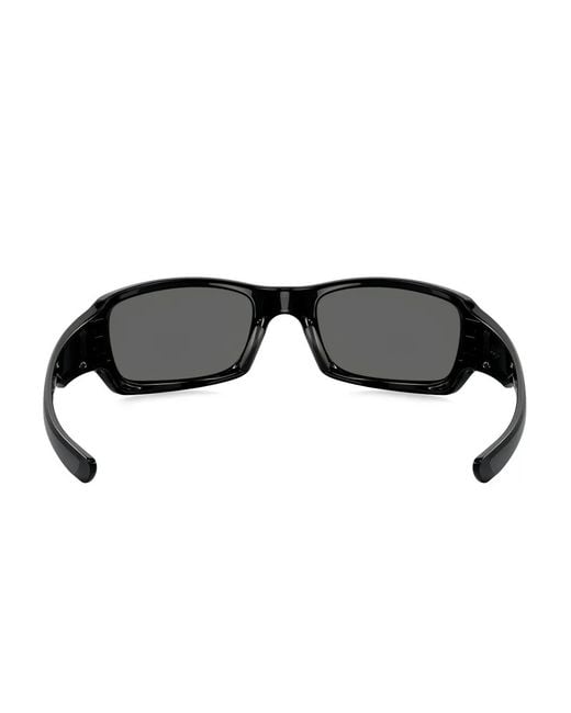 Oakley Black Rectangle-Frame Sunglasses