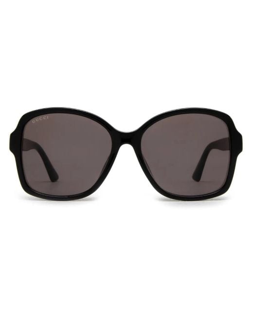 Gucci Brown Double G Sunglasses