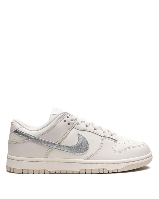 Nike White Dunk Low Ess Trend Sneakers