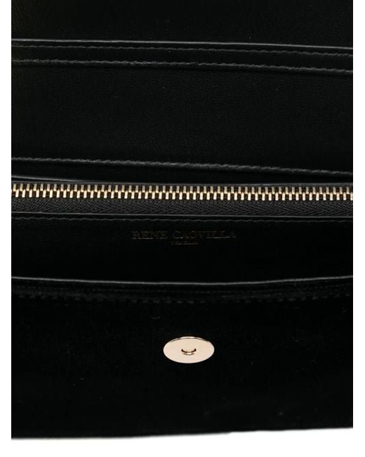 Bolso de mano Onda Rene Caovilla de color Black