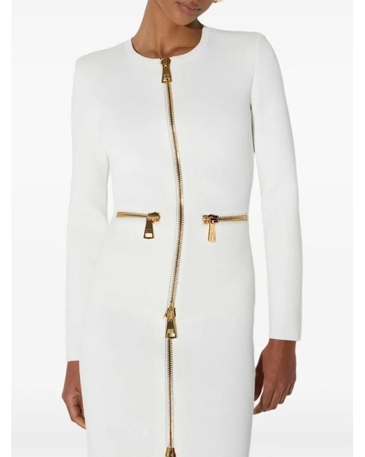 Elisabetta Franchi White Cardigan