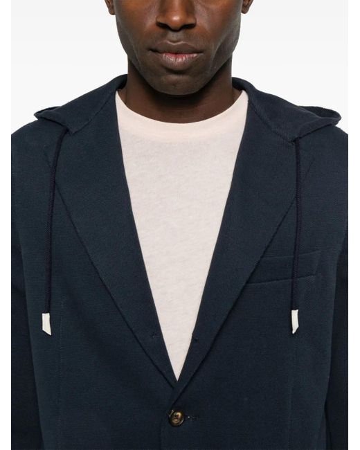 Eleventy Blazer Met Enkele Rij Knopen in het Blue voor heren