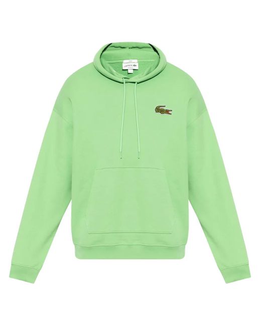 Lacoste ロゴアップリケ パーカー Green