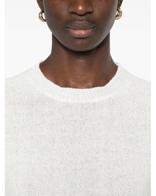 Fabiana Filippi スパンコール Tシャツ White