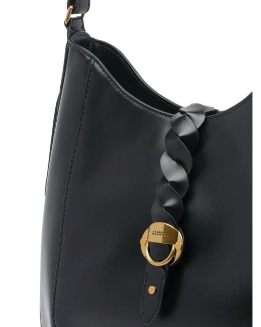 Isabel Marant Altay Schoudertas Met Gevlochten Detail in het Black