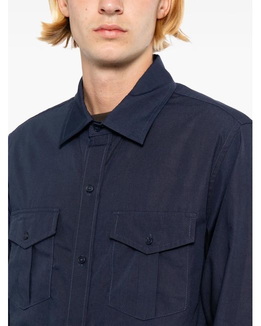 Camisa Warren A.P.C. de hombre de color Blue