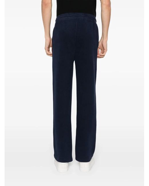 Corneliani Blue Straight-Leg Drawstring Track Pants for men