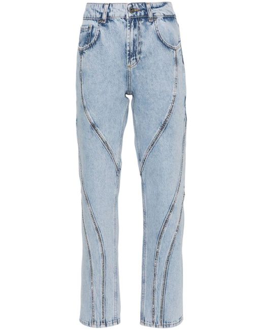 Liu Jo Blue Straight-leg Jeans