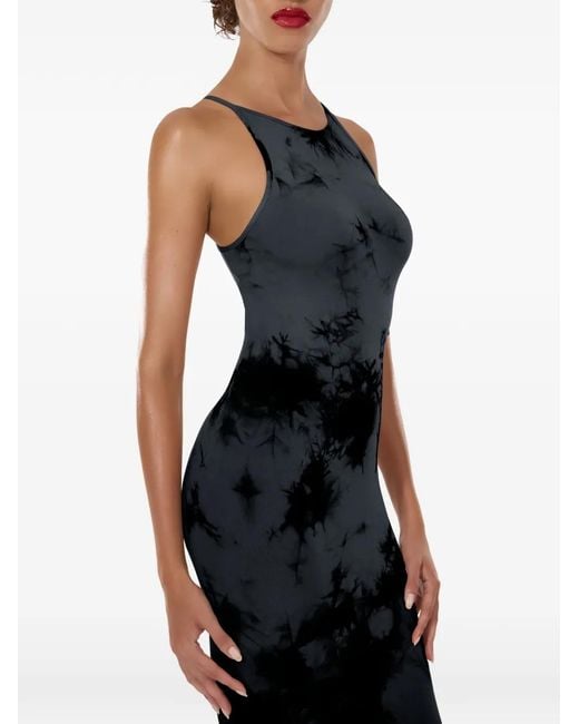 Wolford Black Tie-Dye Fatal Dress