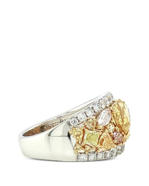 HYT Jewelry Metallic Diamond Ring