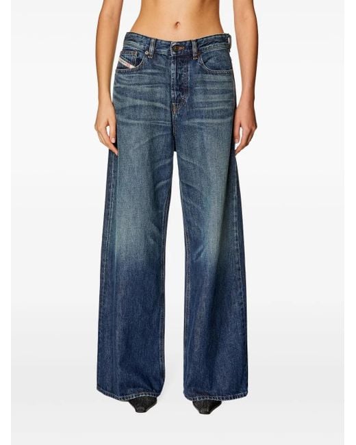 DIESEL Blue 1996 D-Sire 09H59 Straight-Leg Jeans