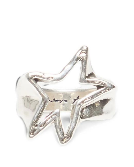 Twojeys White Ignorant Empty Star Ring