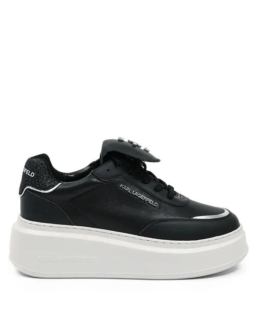 Karl Lagerfeld Black Anakapri Sneakers