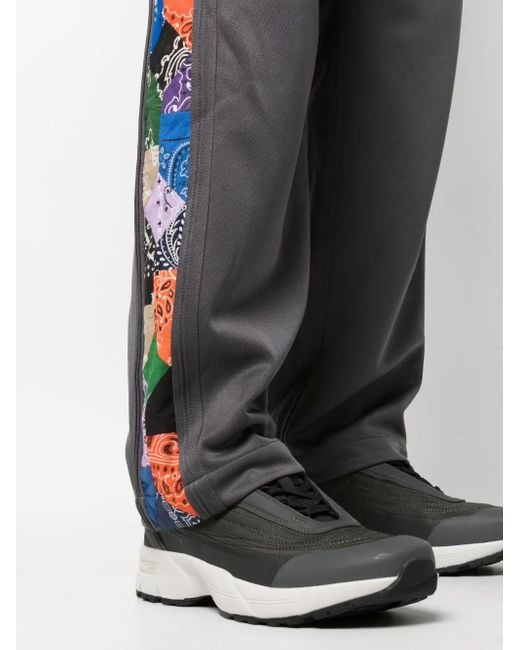 Children of the discordance Gray Printed Bandana Trousers for men