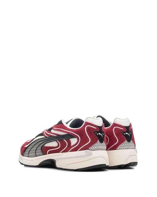 PUMA Red Extos Collector Suede Sneakers for men