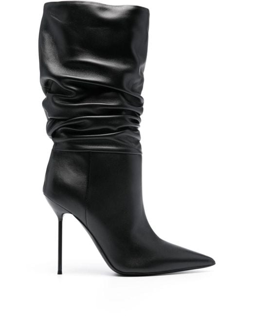 Paris Texas Black Stiletto Boots